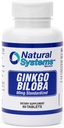 自然なシステム60のタブレットによるGinkgoのBiloba 60のmg - GingkoのBilobaの粉の頭脳の補足-GinkgoのBilobaの集中の補足-人および女性のための記憶ビタミン-ブースト エネルギー補足
