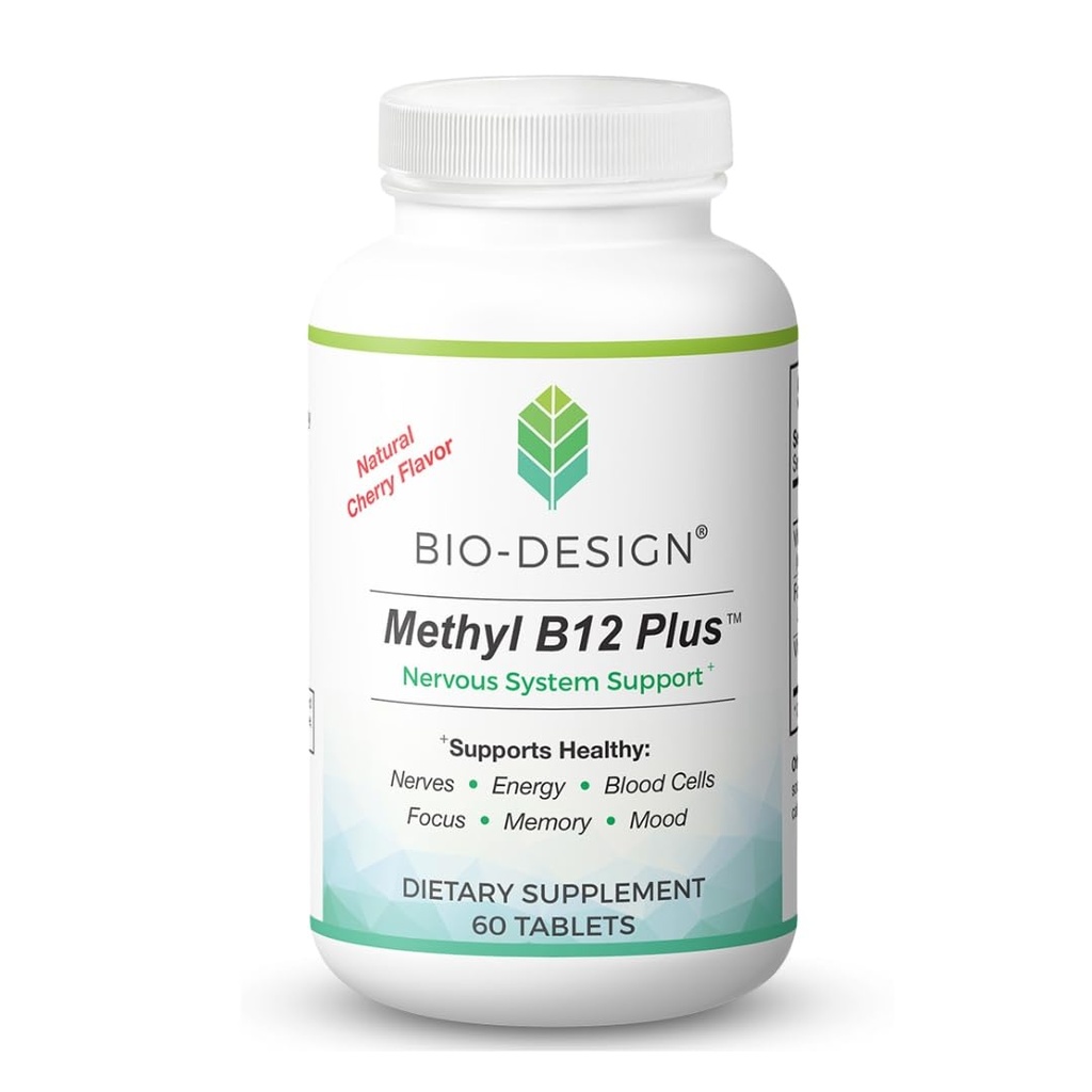 メチルB12 5000のmcgのプラスの葉酸塩の補足- Methylcobalamin、L-Methylfolate - Methylated及びBioavailable -サポート健康な神経系、エネルギーMetabolismおよび脳の健康- 60のタブレット