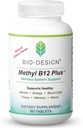 メチルB12 5000のmcgのプラスの葉酸塩の補足- Methylcobalamin、L-Methylfolate - Methylated及びBioavailable -サポート健康な神経系、エネルギーMetabolismおよび脳の健康- 60のタブレット