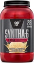 BSN SYNTHA-6 エッジプロテインパウダー、バニラプロテインパウダー、水分解ウィー、ミセラーカゼイン、ミルクプロテインアイソレート、低砂糖、24gプロテイン、バニラミルクセーク、28 サービング