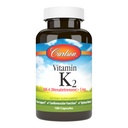 Carlson - ビタミンK2 MK-4(Menatetrenone)、5mg、ビタミンKサプリメント、骨サポート、K2ビタミン、大豆フリー、ビタミンK-2、180カプセル