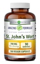 アメイジング・フォーミュラ・セント・ジョンズワート・サプリメント(Hypericum Perforatum Extract) | 700 Mg / サービング | ベジギー・カプセル | グルテンフリー | 非GMO | アメリカ製(1パック | 180カウント)