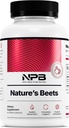 Nature's Pure Blend Organic Beet Rootパウダーカプセル - Beet Rootカプセル&ビートサプリメント - Lアルギニン - Nitric Oxideサプリメント - 1500MG