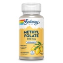SOLARAY メチル Folate 800 mcg - 470 mcg Folic 酸 - 5-MTHF Prenatal ビタミン - 天然レモン風味 - 天然甘味料 - ラボ検証済み - 60 日保証 - 60 サービング、60 ローゼンジ