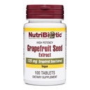 NutriBiotic - Grapefruit種子エキス錠125mg、100カウント | BioflavonoidsプレミアムグレードGSE | 強力な免疫&全体的な健康サポート | 簡単に飲み込む | ビーガン、グルテンフリー、非GMO