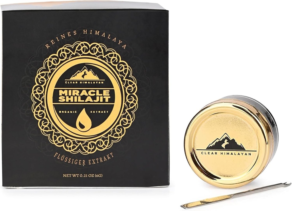 フルヴィク酸ヒマラヤシエラジェットレジン10g(100 Portion) - ヒマラヤ地域/フルヴィクミネラルの天然由来 - RAW(10g | 1パック)