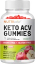 Keto ACV Gummiesの高度の減量及び急速な腹の脂肪の焼跡-人の女性(1200MG)のための砂糖なしのグルテンフリーの極度のAppleのサイダーの食事療法の補足