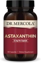 Mercola Organic Astaxanthin - 12 mg アスタキサンチン - 強力な抗酸化剤サポート - 有機マイクロ藻エキス - 非GMO、グルテンフリー&大豆フリー - 90カプセル(90のサービング)