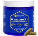 Resveratrol の補足- 250mg TRANS-Resveratrol 及び 10mg TRANS-Pterostilbene - 200mg の赤ワインのエキスが付いている酸化防止剤の補足-余分強さの老化サポート- 60 の日本の Knotweed のカプセル