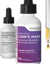 TriGuard Plus Lions Mane - Lions Mane Nootropic、Olive Leaf、Elderberry Extract Liquid Tincture 2 fl oz | メンタル クラリティ、フォーカス、メモリ、免疫サポート、エネルギー | アルコールフリー、米国製