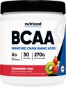 Nutricost BCAAパウダー(イチゴキウイ、30サービング) - 最適2:1比