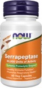 NOW Foods Supplements, Serrapeptase 60,000 Units of Activity, Promotes Respiratory Health and Immune Function*, 60 Veg Capsules