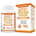 純粋に最適 Keto BHB & Apple Cider Vinegar カプセル - 外因性のケトンは、Ketosis サポート、健康的なライフスタイルと全体的な幸福のための母親と補います - 90 カプセル