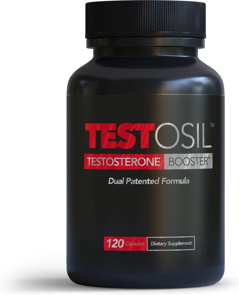 リードエッジ健康 Testosil - 男性のためのテストステロンサプリメント – 120 アシュワガンダとテストステロンブースターカプセル, Fenugreek & D-アスパラギン酸 – エネルギーのため, 筋肉健康 & 死亡サポート