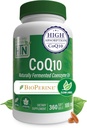 BioPerine 360 Softgelsによる健康のThruの栄養のCoQ-10 100mg | 自然に発酵させたUSPの等級のCoenzyme Q10の補足の3rd党はテストしました | 中心の健康およびエネルギー サポート