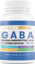 最高の細いGABA (Gamma-Aminobutyric酸) 750mgのNeurotransmitterサポート*