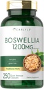 Carlyle Boswellia Extract カプセル 1200 mg | 250 カウント | ボスウェリア セラタ 複合体 ブラックペッパー エキス | 非GMO、グルテンフリーサプリメント