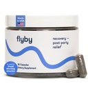 Flyby Recovery Supplement - すべてのハング、オーバーなし!TM - ミルクアザミ、ビタミンC、活性炭、およびApple Cider Vinegar - プレ&ポストドリンクフォーミュラ(80カウント)