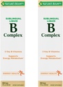 Nature's Bounty Vitamin Bコンプレックスサブリンガル液、2 Oz(パッケージ2)