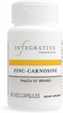 Integrative Therapeutics 亜鉛カルノシン - 消化器 & 腸の健康サポート* - GI トラクトサプリメント - ビーガン, グルテンフリー & 乳液フリー - 60 カプセル (60 サービング)