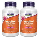Inositol 500mg 100のカプセル(2のパック)