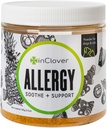 In Clover Natural Dog Allergy Relief Supplement with Turmeric - BioResiliant Treat Powder Supplement for Dogs with Seasonal Allergies, Mangosteen Helps Maintain Histamine Levels