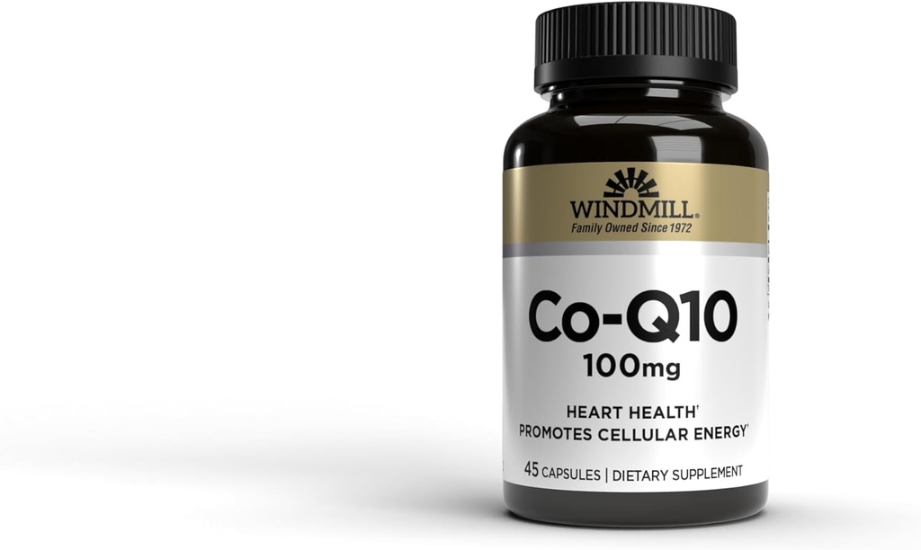 風車の風車Coenzyme Co-Q10 100 Mgの帽子30'Sの風車