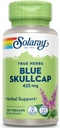 SOLARAY Blue Skullcap 425mg | 全空 | ヘルシーな気分と正常なGABA活動サポート | ヴィーガン | 100 VegCaps