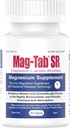 延長解放のマグネシウムは10xよりよい吸収MagタブSR (販売された解放) 60のカウント サポート睡眠、筋肉けいれん、マグネシウムの不足分の健康問題(60)のための配達を乳状にします