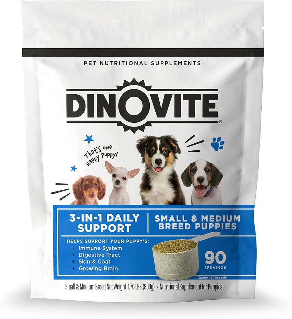 犬、皮及びコート、消化器の健康及び接合箇所の救助、犬の食糧トッパー、サーモン オイル、グルコサミン、アレルギーの救助及びイッチの救助のスキン ケア、90のサービング(子犬)のための1つのプロバイオティックの3