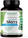 EMERALD LABS の人の 1 毎日の複数の付加的な自由な人の Multivitamin - Lycopene、亜鉛、ビタミン D3 を含んで下さい、及び多く-サポート 骨、前立腺及び視野* - 30 野菜カプセル