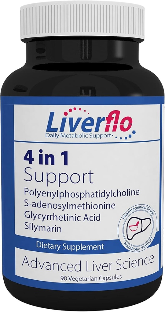 Nutrasal LiverFlo LiverサポートPPC Polyenylphosphatidylecholine S-adesnosylmethionineのGlycyrrhetinicの酸のSilymarinの補足のベジタリアンのカプセル