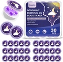 大人と子供のための睡眠パッチ、Goodnight Sleep Oil Bead Sleep Aid Patches(30 PCS、最大120 泊)、100%天然植物成分でSweet Dream Formulaをアップグレード