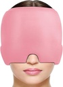 Migraineの頭痛の救助の帽子、Migraineの救助の帽子の熱及び冷たい療法の掛かる帽子のマスクのPuffyの目のための無臭の頭痛の帽子の帽子のハットの引張および圧力救助