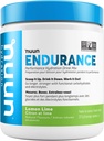 Nuun Hydration Endurance Powder, Lemon Lime, Workout Support,5 Essential Electrolytes for Hydration + Carbohydrates, Vegan, Non-GMO, (16 Servings - Canister)