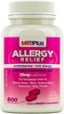 MedPlus アレルギー救済薬、25 mg、600錠 | ジフェンヒアラミン Hcl | 抗ヒスタミン | 屋内外アレルギー、ピンクのための救済