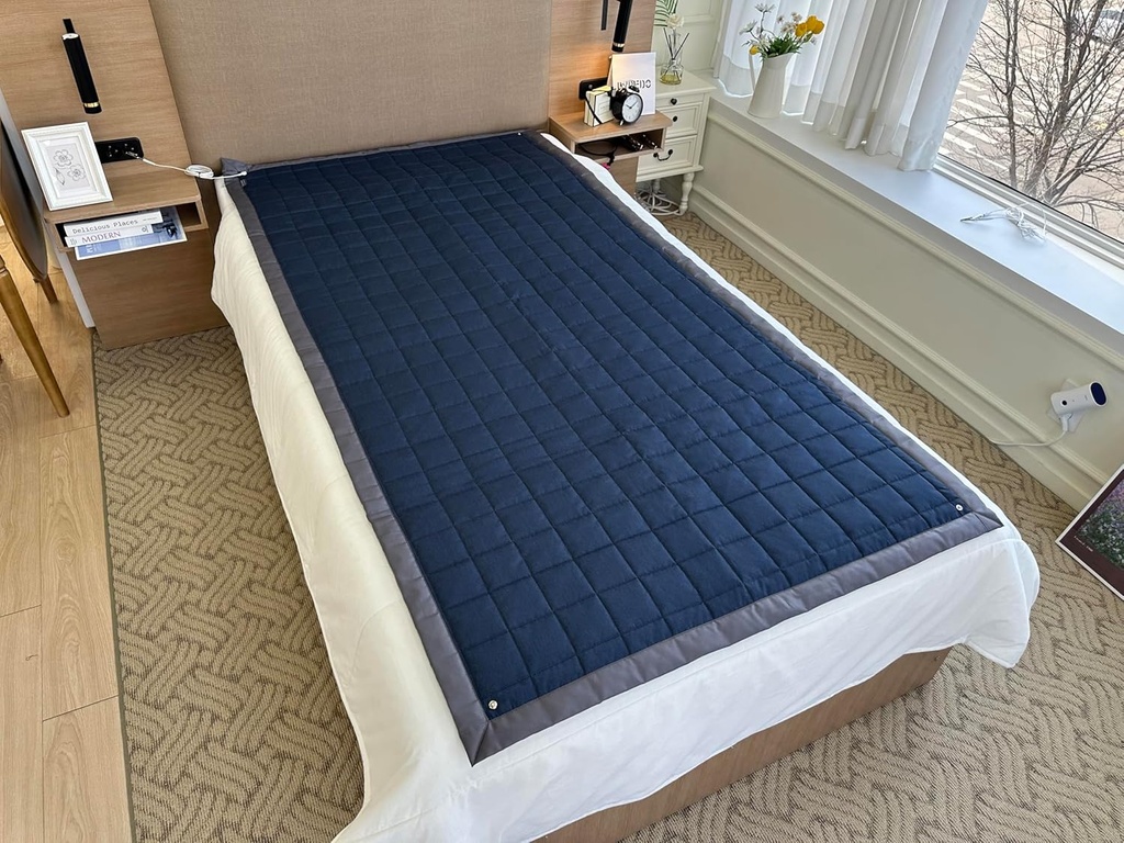 接地の単一のマットのステンレス鋼生地、39x79インチ(海軍)