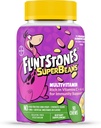 FlintstonesのビタミンのSuperBeans、ビタミンA、D、Iodine&Zincとの免疫サポートの子供Multivitaminは健康な成長、フルーツの味付け、Vegetarian、Jelly豆の咀嚼、90の計算を支えます(包装は変わるかもしれません)