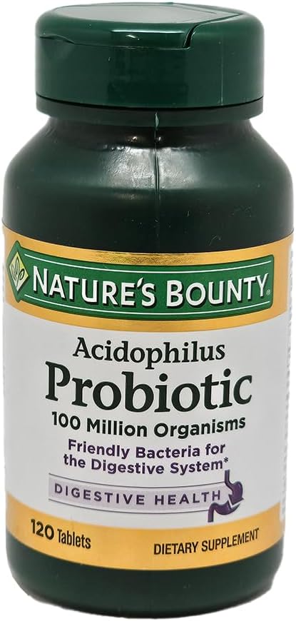 Nature's Bounty Probiotic のアクロポリスのタブレット、120のタブレット