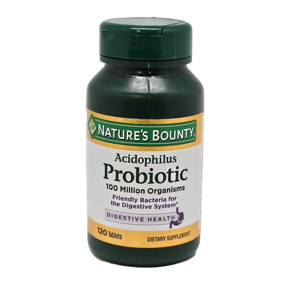 Nature's Bounty Probiotic のアクロポリスのタブレット、120のタブレット