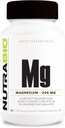 NutraBioのマグネシウムの補足、睡眠のためのマグネシウムのGlycinate、Biglycinate、D-Magnesium Malate、筋肉及びNerveサポート、人および女性、120の野菜カプセル