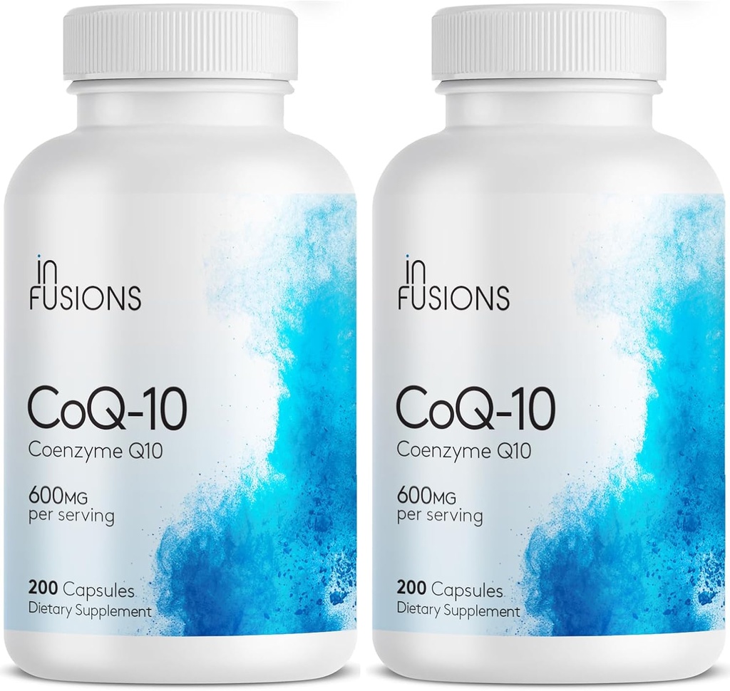 注入の最高の強さの純粋なCoQ10 600mg 200のカプセルの高い吸収のグルテンフリーのGMO (2)
