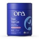 Ora Organic Prebiotic and Probiotic Powder Supplement - 20 Billion Probiotics, 7 Strains for Best Prebiotic Powder, Non-GMO, Probiotics for Women, Men & Kids - アップル ラズベリー風味, 30 サービング...