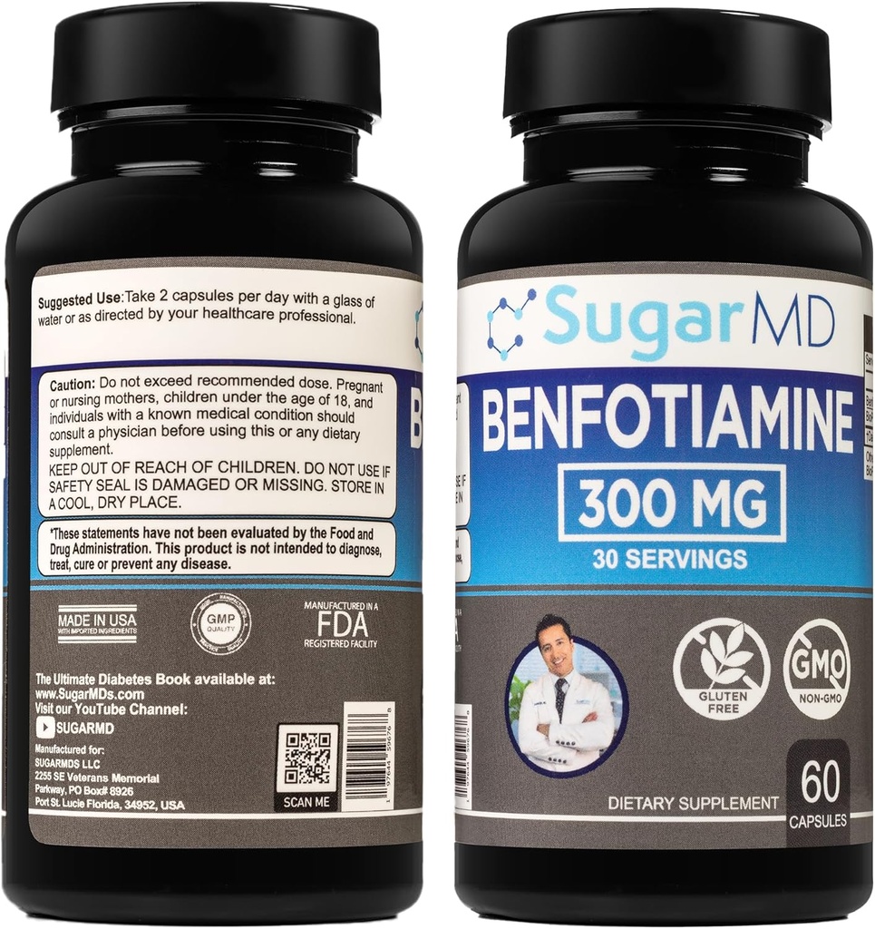シュガーMDのBenfotiamine 300のMG