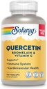 SOLARAY Quercetin Bromelain&ビタミンC、免疫システム、Sinus、Respiratory&Antioxidant活動サポート、ビーガン、ケルセチンの500mg、VIT Cの1,235mg、60日保証、75のサービング、150ベジキャップ