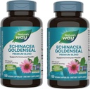Nature's Way Echinacea Goldenseal - 900 mg Echinacea 7 Herb Blend per 2-capsule サービング - For Immune Support* - Cayenne Pepper、Gentian & Burdock - Gluten Free - 180 ビーガンカプセル (パック 2)