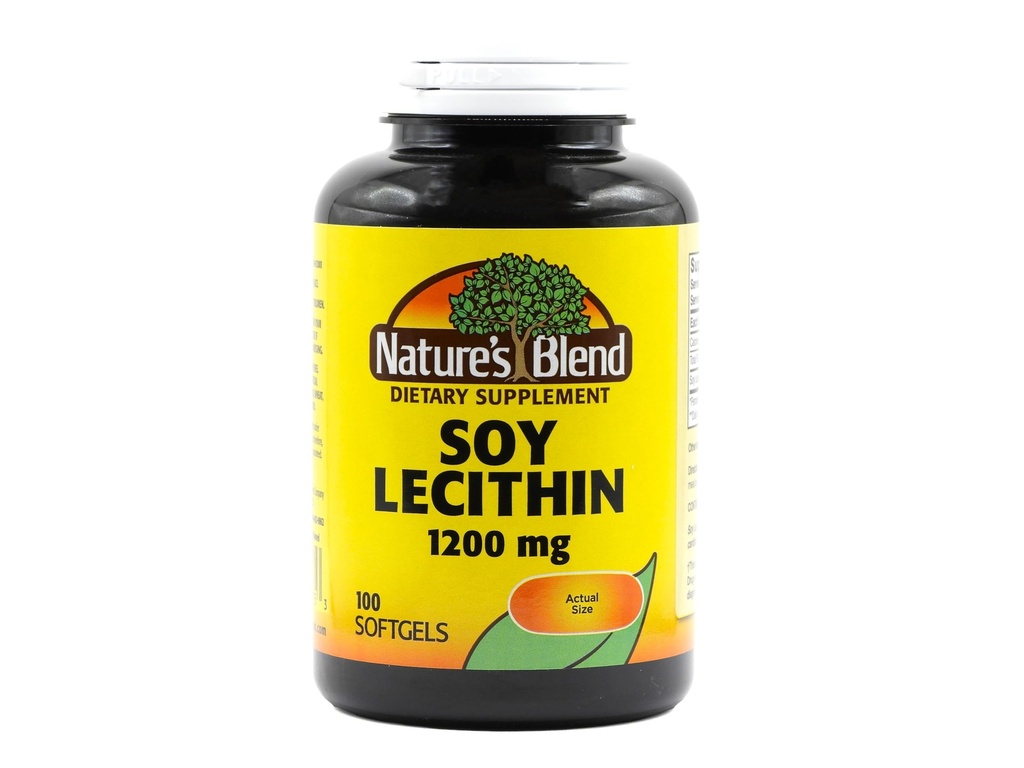 自然のブレンドレシチン 1,200 mg 100 のゲル