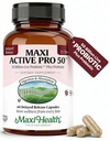 Maxi Health Probiotic Plus Ultimate Prebiotic Advanced Live Probioticsフォーミュラ - 50 Billion Live Active Probiotic - 15 Strains - Ultra Protection - Active Pro-50-60 カウント