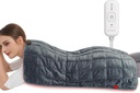 Comfytempは背部及び湿気のための暖房パッド17"×33」、余分大きい電気ヒート パッド、ママの女性人のお父さん、完全なボディ熱されたパッド、より深い筋肉及び痛みの救助のための誕生日のギフトを重くしました