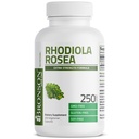 Bronson Rhodiola rosea ベジタリアン カプセル - 適応性ハーブ - 脳, ストレス & 気分のサポート - 非GMO, 250 カウント